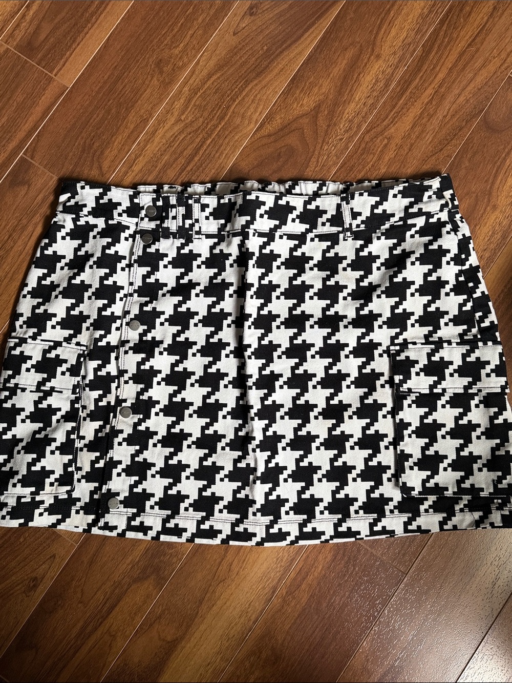Adidas x IVY PARK Houndstooth Mini Skirt
